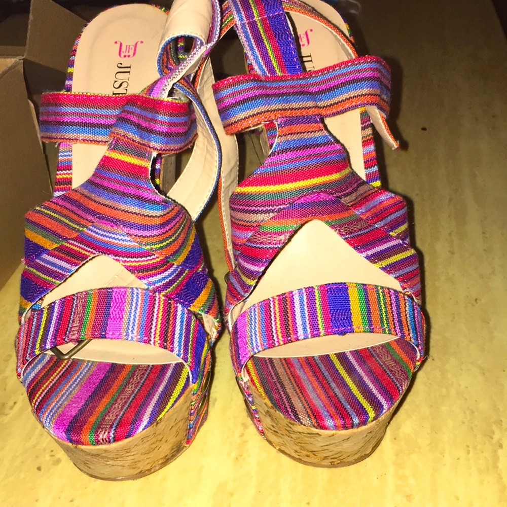 Just fab luisella size 8 heels